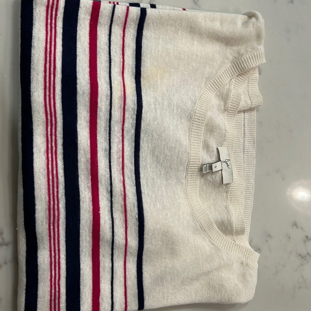 Joie linen summer-weight long sleeve sweater